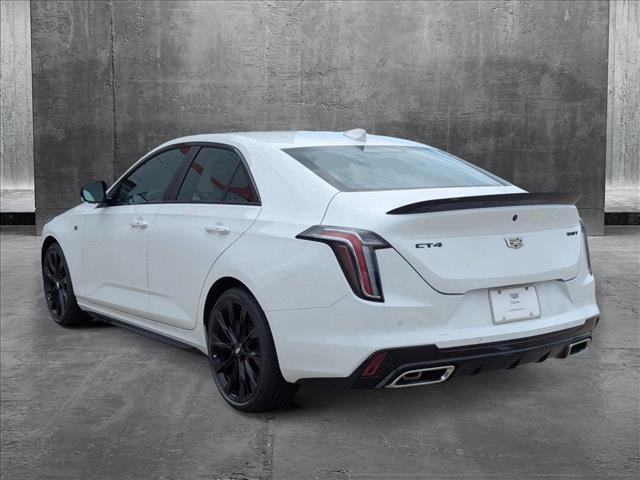 new 2025 Cadillac CT4 car, priced at $50,635