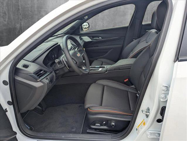 new 2025 Cadillac CT4 car, priced at $50,635