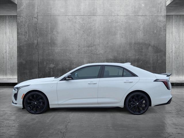 new 2025 Cadillac CT4 car, priced at $50,635