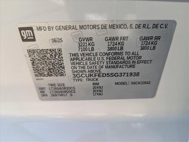 new 2025 Chevrolet Silverado 1500 car, priced at $65,555