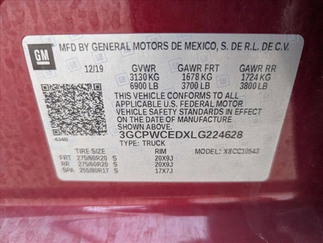 used 2020 Chevrolet Silverado 1500 car, priced at $26,995