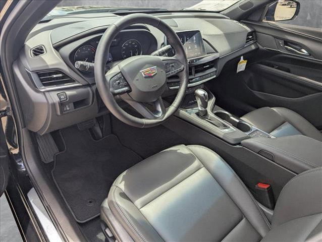new 2025 Cadillac CT4 car, priced at $39,880