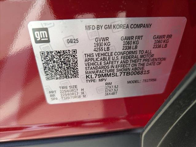 new 2026 Chevrolet TrailBlazer car, priced at $25,875