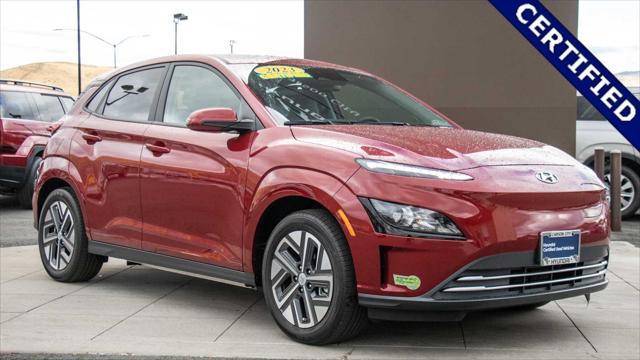 used 2023 Hyundai Kona EV car, priced at $21,950