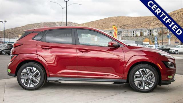 used 2023 Hyundai Kona EV car, priced at $21,950