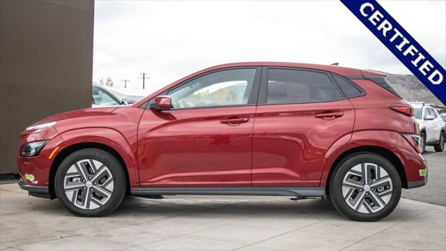 used 2023 Hyundai Kona EV car, priced at $21,950