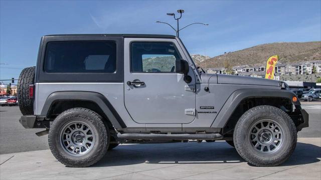 used 2014 Jeep Wrangler car, priced at $18,350