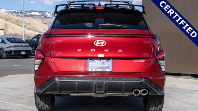 used 2024 Hyundai Kona car, priced at $27,550