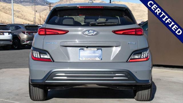 used 2023 Hyundai Kona EV car, priced at $26,950