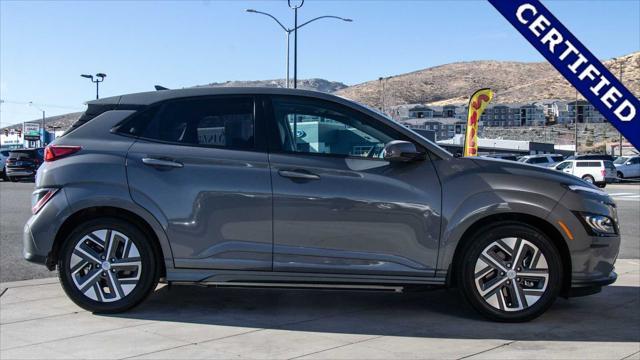 used 2023 Hyundai Kona EV car, priced at $26,950