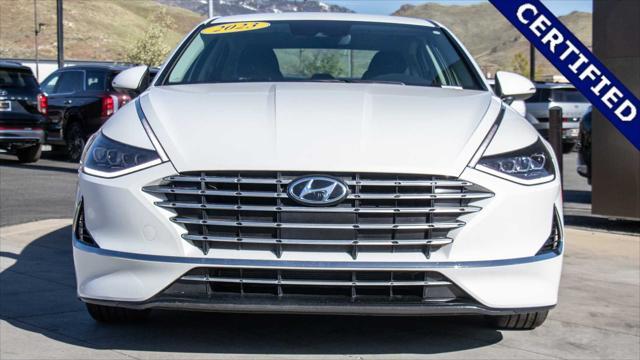 used 2023 Hyundai Sonata Hybrid car, priced at $26,950