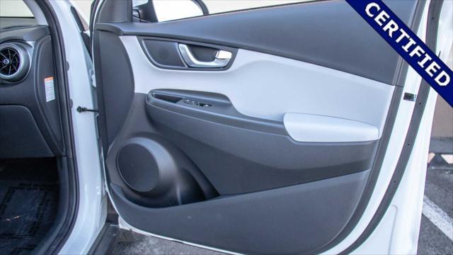 used 2023 Hyundai Kona EV car, priced at $19,745