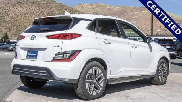 used 2023 Hyundai Kona EV car, priced at $19,745