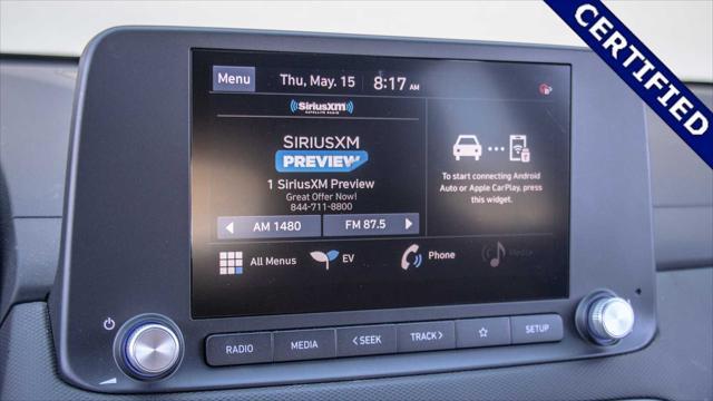 used 2023 Hyundai Kona EV car, priced at $19,745