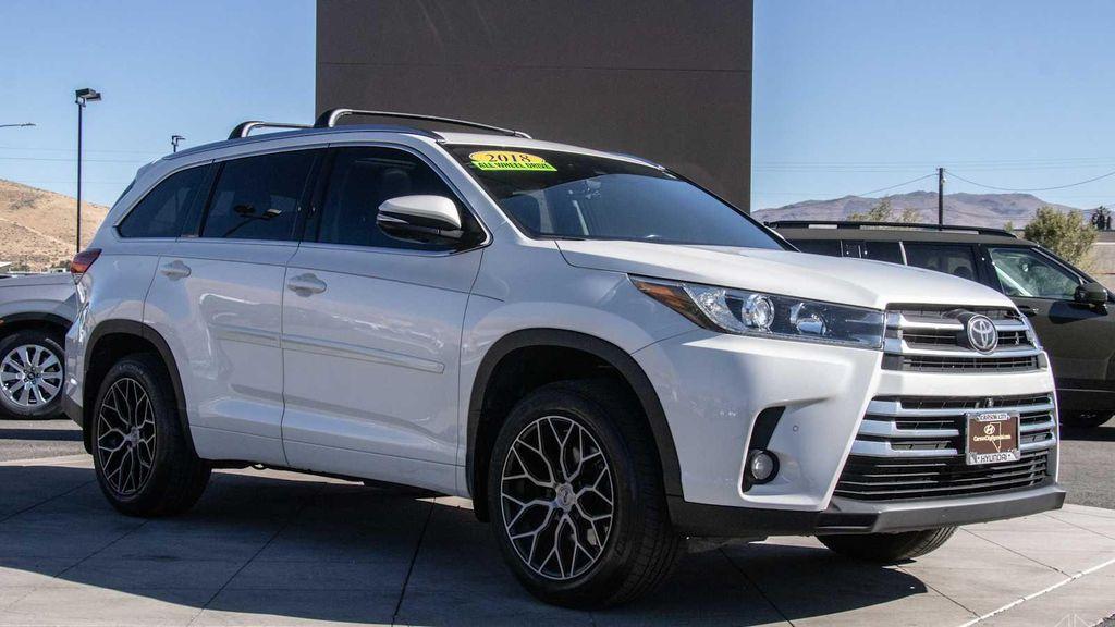 used 2018 Toyota Highlander car, priced at $23,950