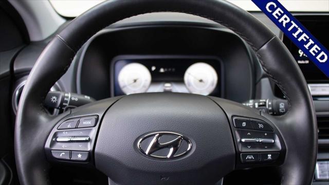 used 2023 Hyundai Kona EV car, priced at $26,250