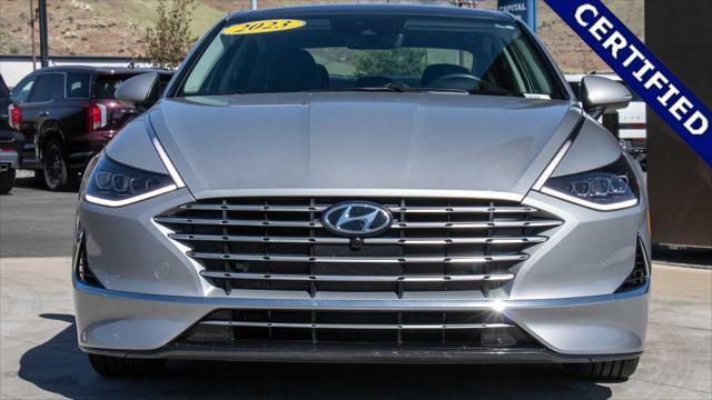 used 2023 Hyundai Sonata Hybrid car, priced at $31,650