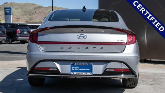 used 2023 Hyundai Sonata Hybrid car, priced at $32,950