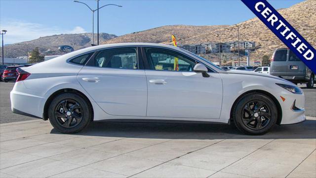 used 2021 Hyundai Sonata car, priced at $17,450