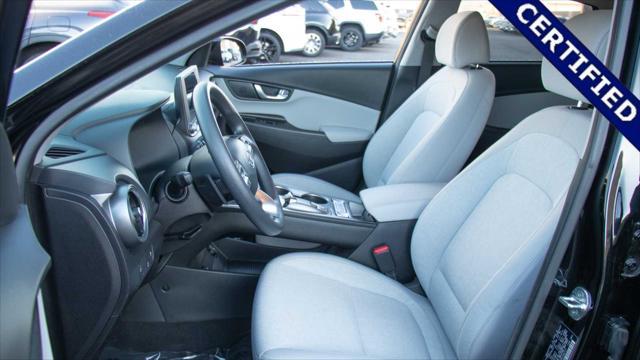 used 2023 Hyundai Kona EV car, priced at $20,045