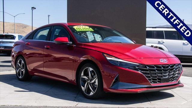used 2023 Hyundai Elantra car, priced at $21,950