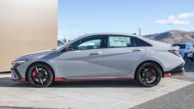 new 2025 Hyundai Elantra N car, priced at $37,225