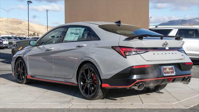 new 2025 Hyundai Elantra N car, priced at $37,225