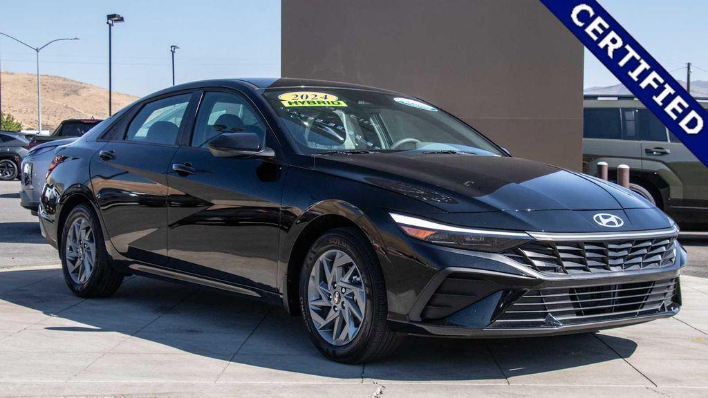 used 2024 Hyundai ELANTRA HEV car, priced at $21,550