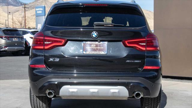 used 2020 BMW X3 car, priced at $27,350