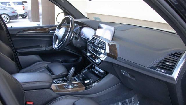 used 2020 BMW X3 car, priced at $27,350