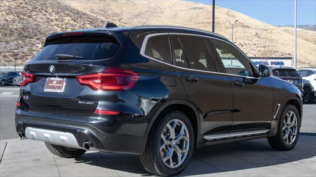 used 2020 BMW X3 car, priced at $27,350