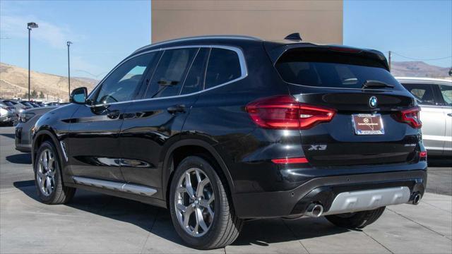 used 2020 BMW X3 car, priced at $27,350