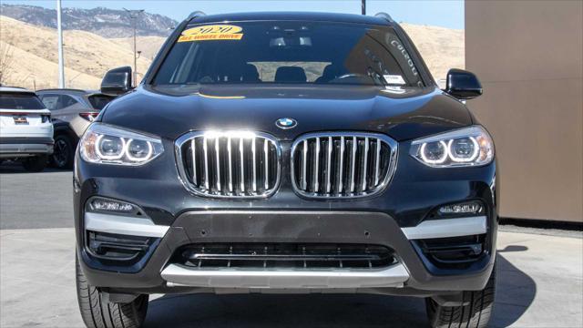 used 2020 BMW X3 car, priced at $27,350