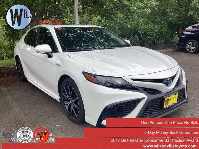 used 2021 Toyota Camry Hybrid car, priced at $27,981