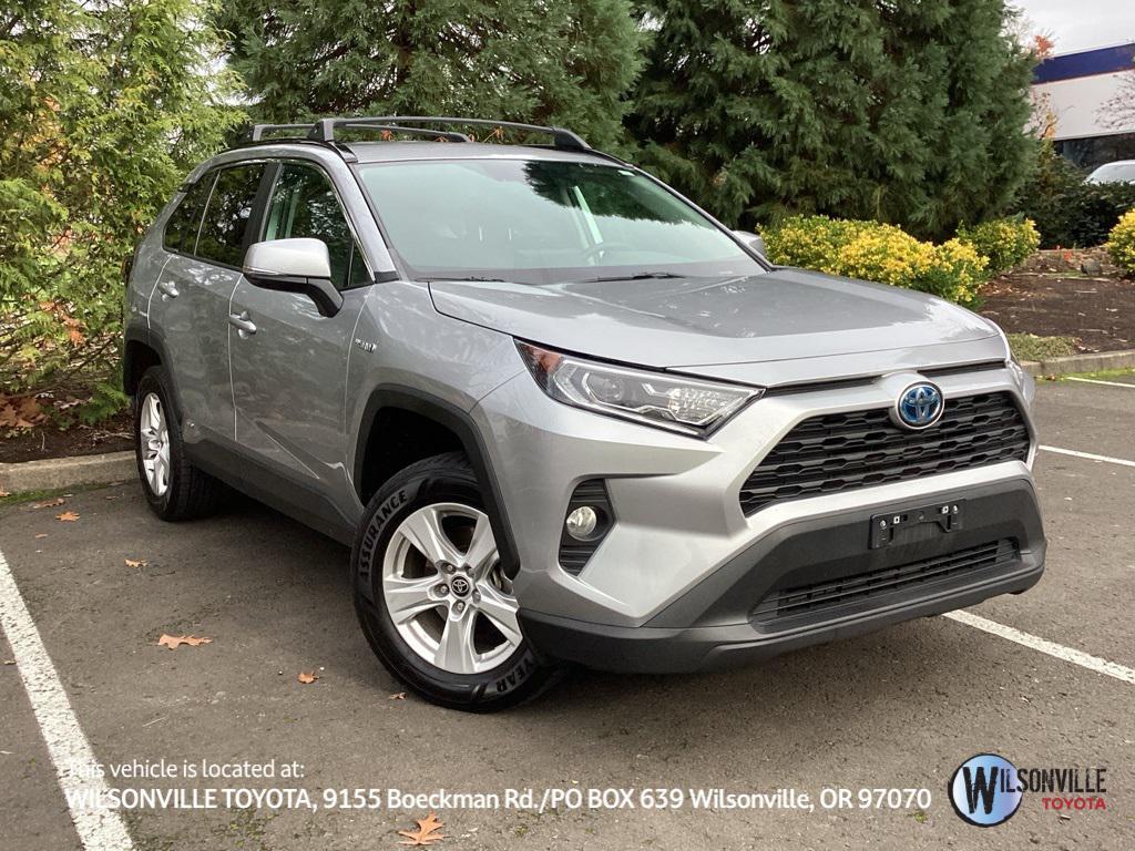 used 2021 Toyota RAV4 Hybrid car, priced at $29,858