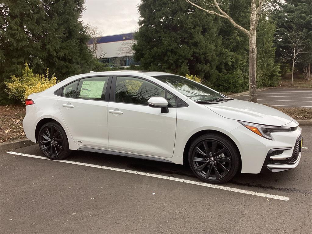 new 2025 Toyota Corolla Hybrid car, priced at $32,092