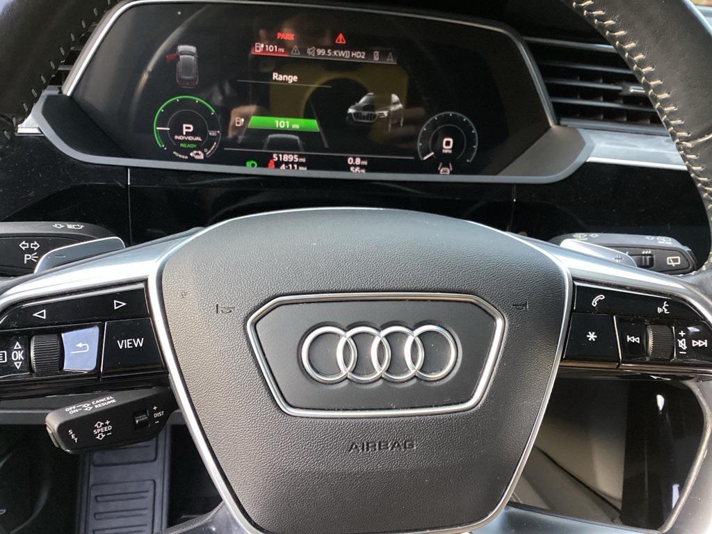 used 2021 Audi e-tron car, priced at $22,455