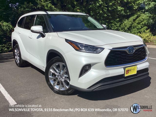 used 2023 Toyota Highlander Hybrid car, priced at $46,988