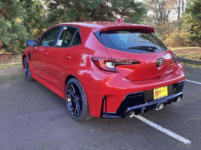 new 2025 Toyota GR Corolla car, priced at $43,349