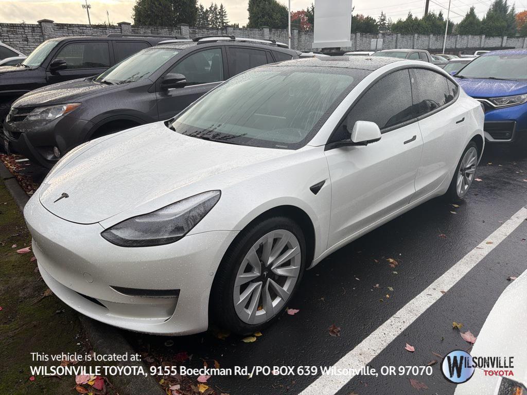 used 2021 Tesla Model 3 car, priced at $20,981