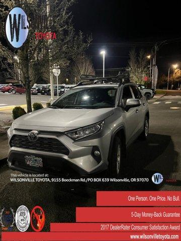 used 2021 Toyota RAV4 car, priced at $25,481