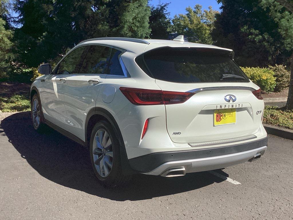 used 2021 INFINITI QX50 car, priced at $24,481