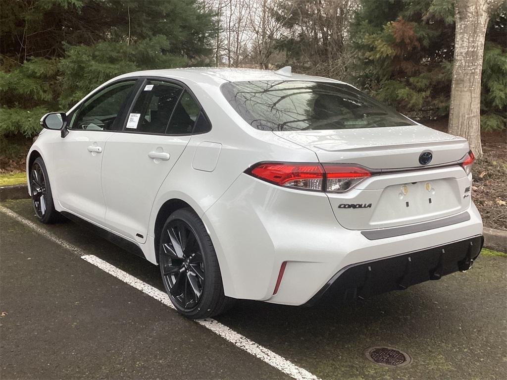 new 2025 Toyota Corolla Hybrid car, priced at $31,837