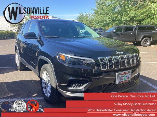 used 2021 Jeep Cherokee car, priced at $20,981