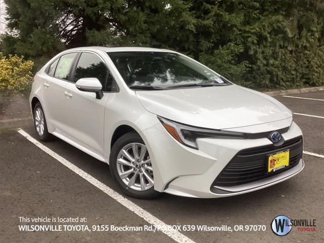 new 2025 Toyota Corolla Hybrid car, priced at $30,547