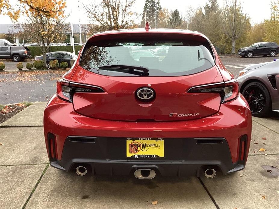 new 2025 Toyota GR Corolla car, priced at $41,079