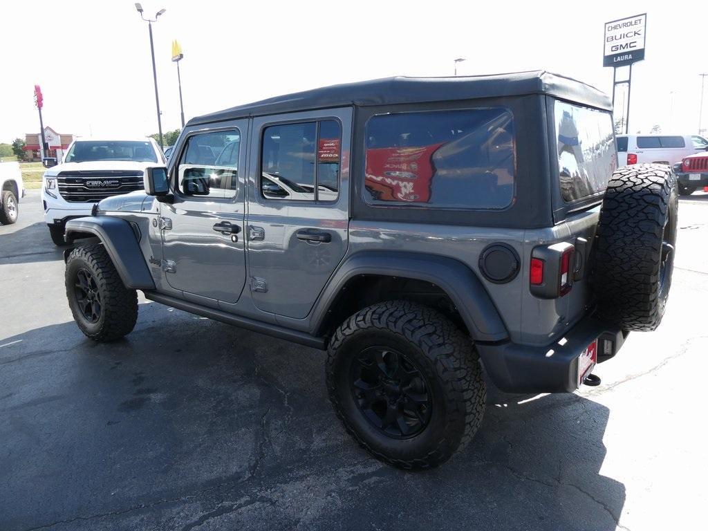 used 2021 Jeep Wrangler Unlimited car, priced at $25,995