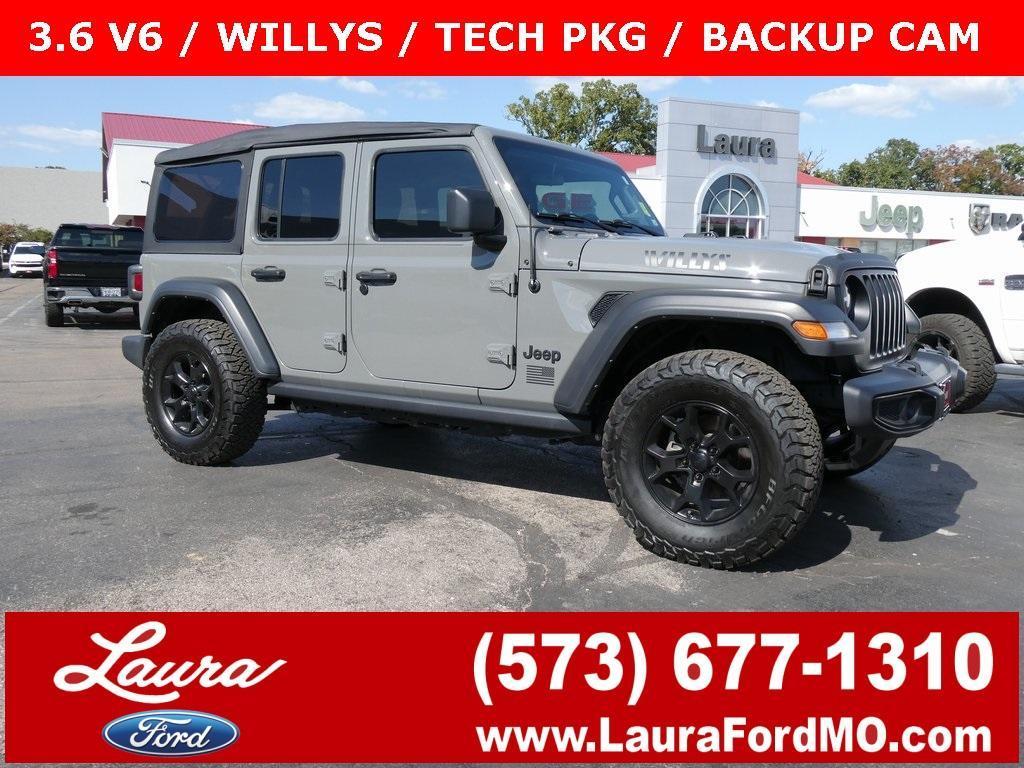 used 2021 Jeep Wrangler Unlimited car, priced at $25,995