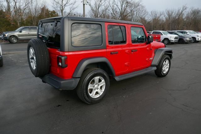 used 2020 Jeep Wrangler Unlimited car, priced at $22,995