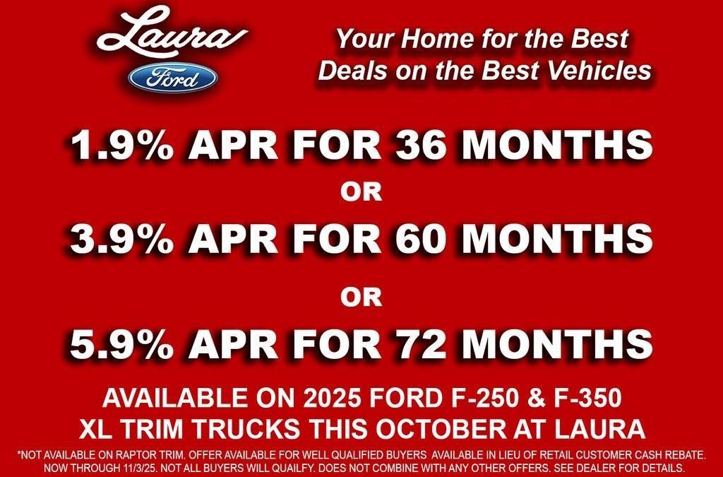 new 2025 Ford F-350 car, priced at $68,587